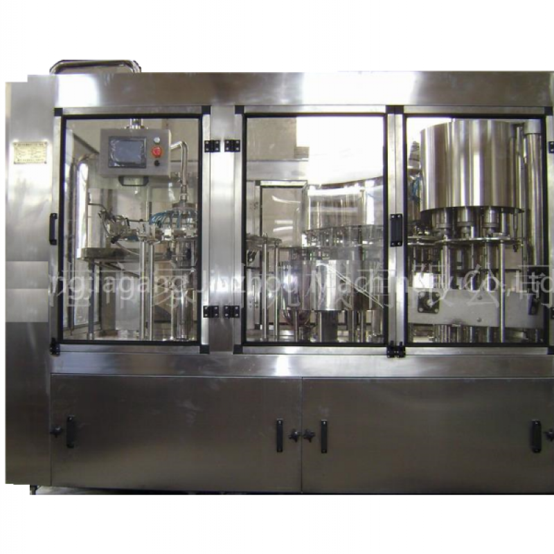 EQUIPO TRI BLOCK LAVADO LLENADO Y TAPONEADO 4000 PIEZAS