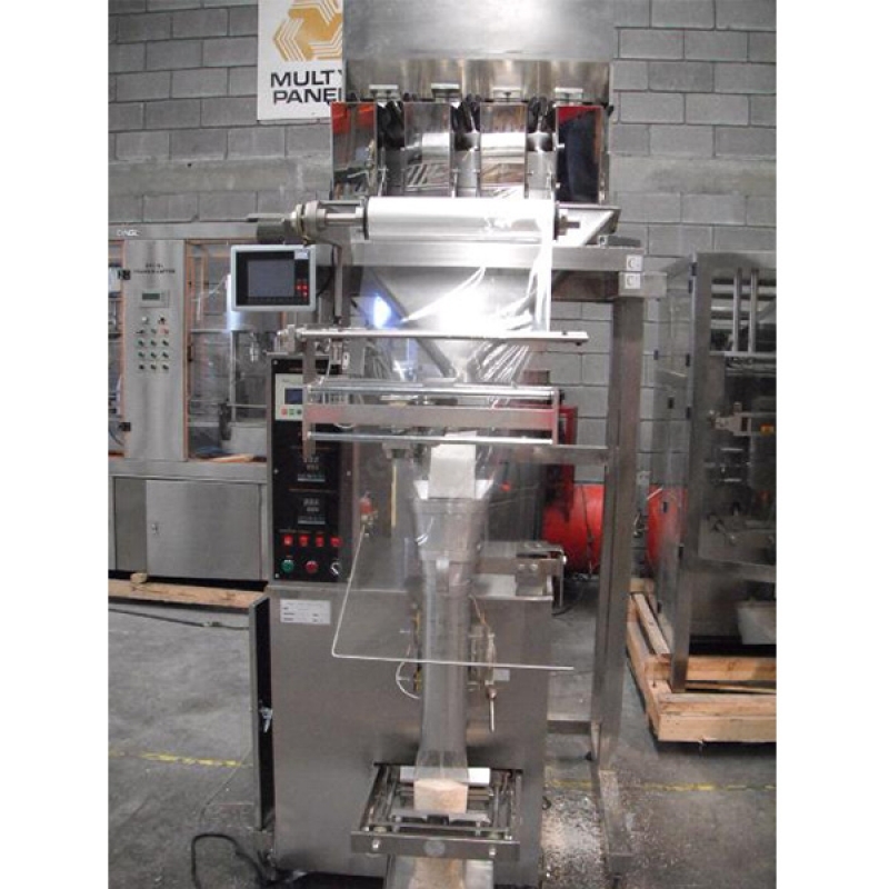 Máquina de Llenado y Pesaje de 4 Líneas Con Embolsadora 