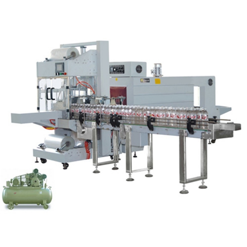 Horno y emplayadora automatico