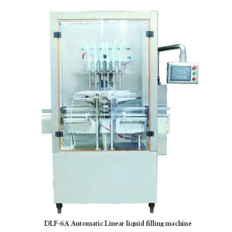 LLENADORA DE VISCOSOS AUTOMATICA DE 6 LINEAS PARA BOTELLA PETT.