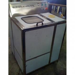 Lavadora de garrafon exterior e interior con cepillos