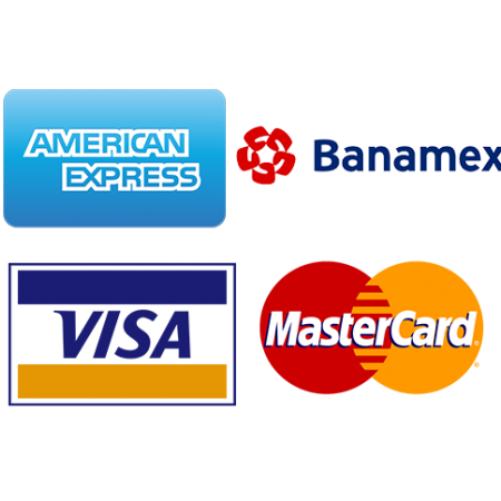 Aceptamos tarjetas<br> de credito